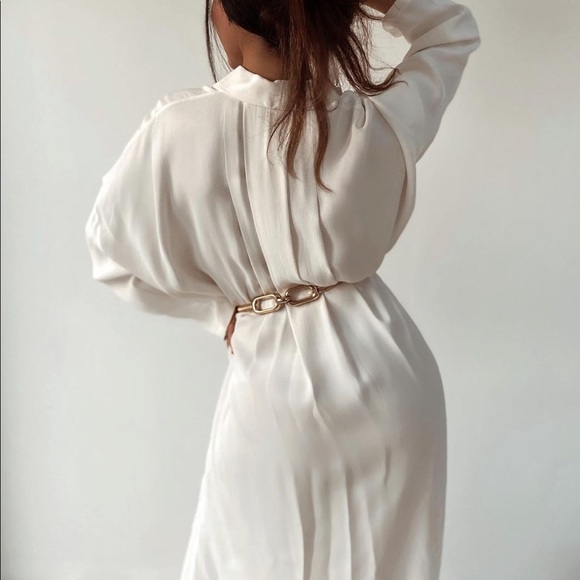 Zara Metal Link Chain Belt - Picture 2 of 13